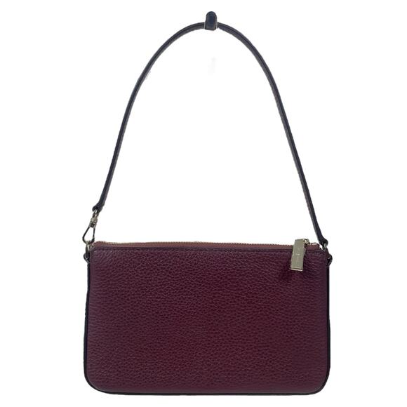 Kate Spade Leila Convertible Wristlet Shoulder Bag Burgundy Red - Picture 4 of 10